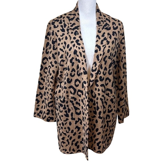 J. Crew Jackets & Blazers - J. Crew Sophie Open Front Knit Blazer Cardigan, polished, cozy, preppy